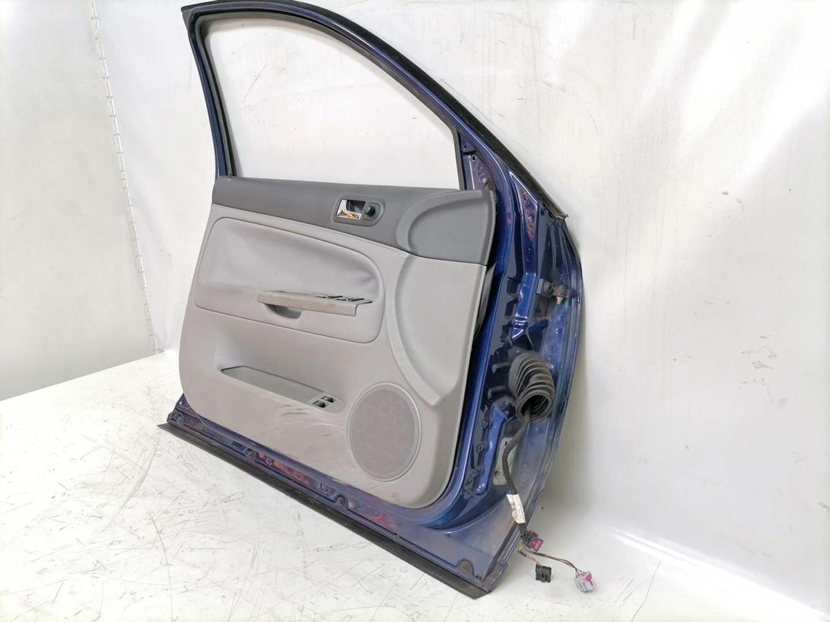 VW Passat 3BG original Tür vorn links LD5Q Shadowblue BJ04